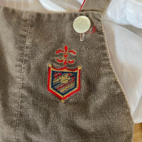 Miniatures in Fashion vintage little boys shorts overall set - Picture 5 of 5